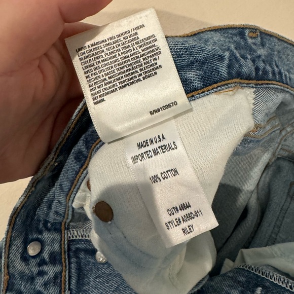 Riley High Rise Straight Crop in Zephyr
AGOLDE - Picture 12 of 12